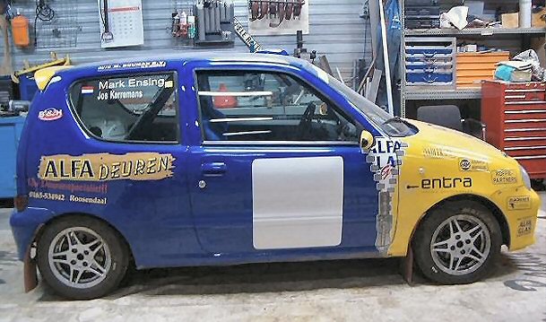 Mark Ensing's Seicento ready for battle